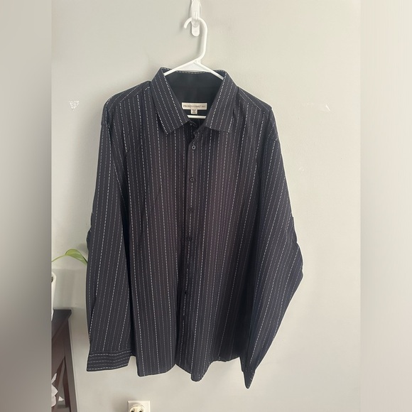 PRONTO . UOMO New Men’s Shirt Bottom Down Size 3XLT - Picture 1 of 6